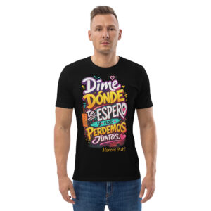 Dime dónde – Unisex Algodón Orgánico, dark