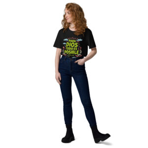 Para Dios 1, – Unisex Algodón Orgánico, dark