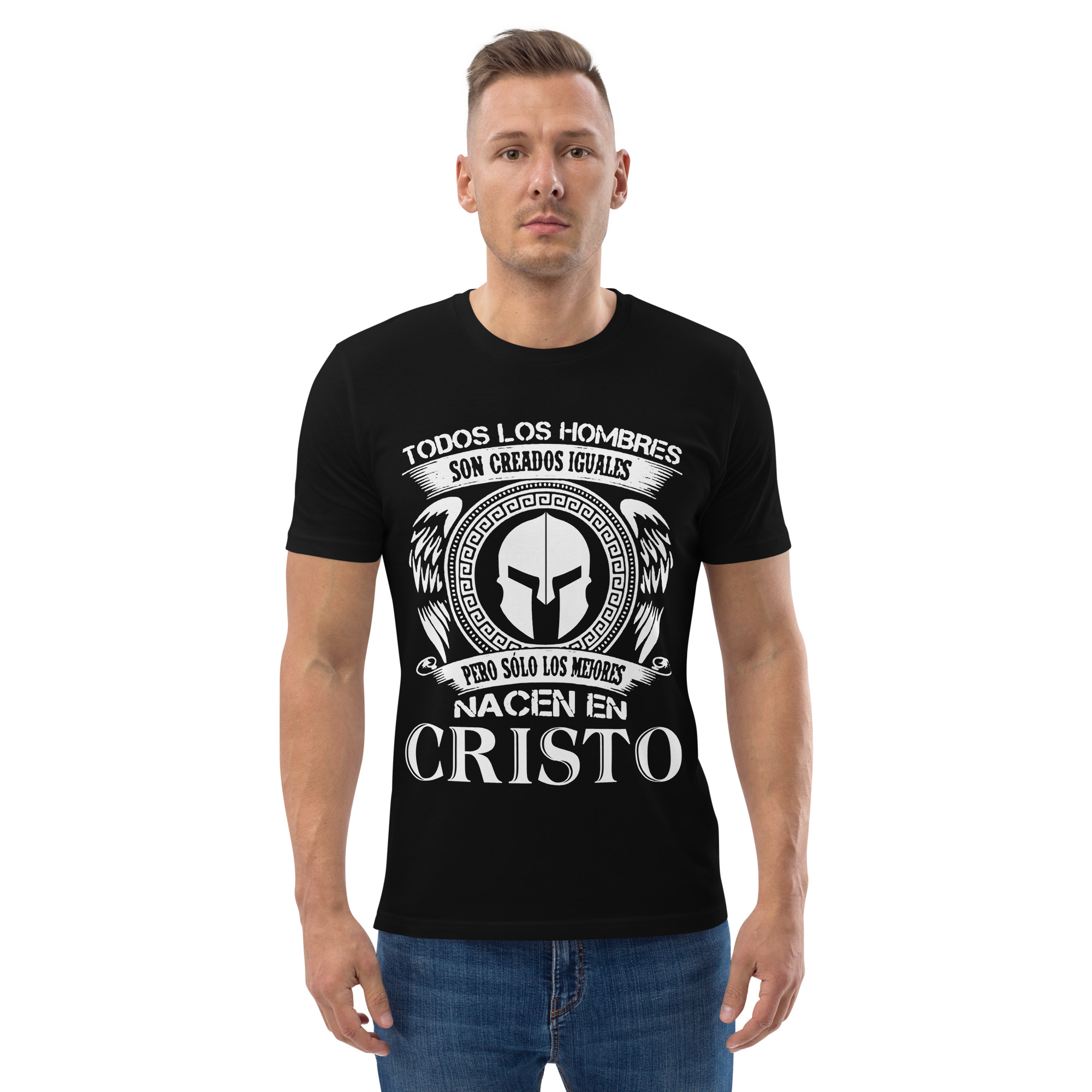 Todos los hombres - Unisex Algodón Orgánico, dark - Imagen 2