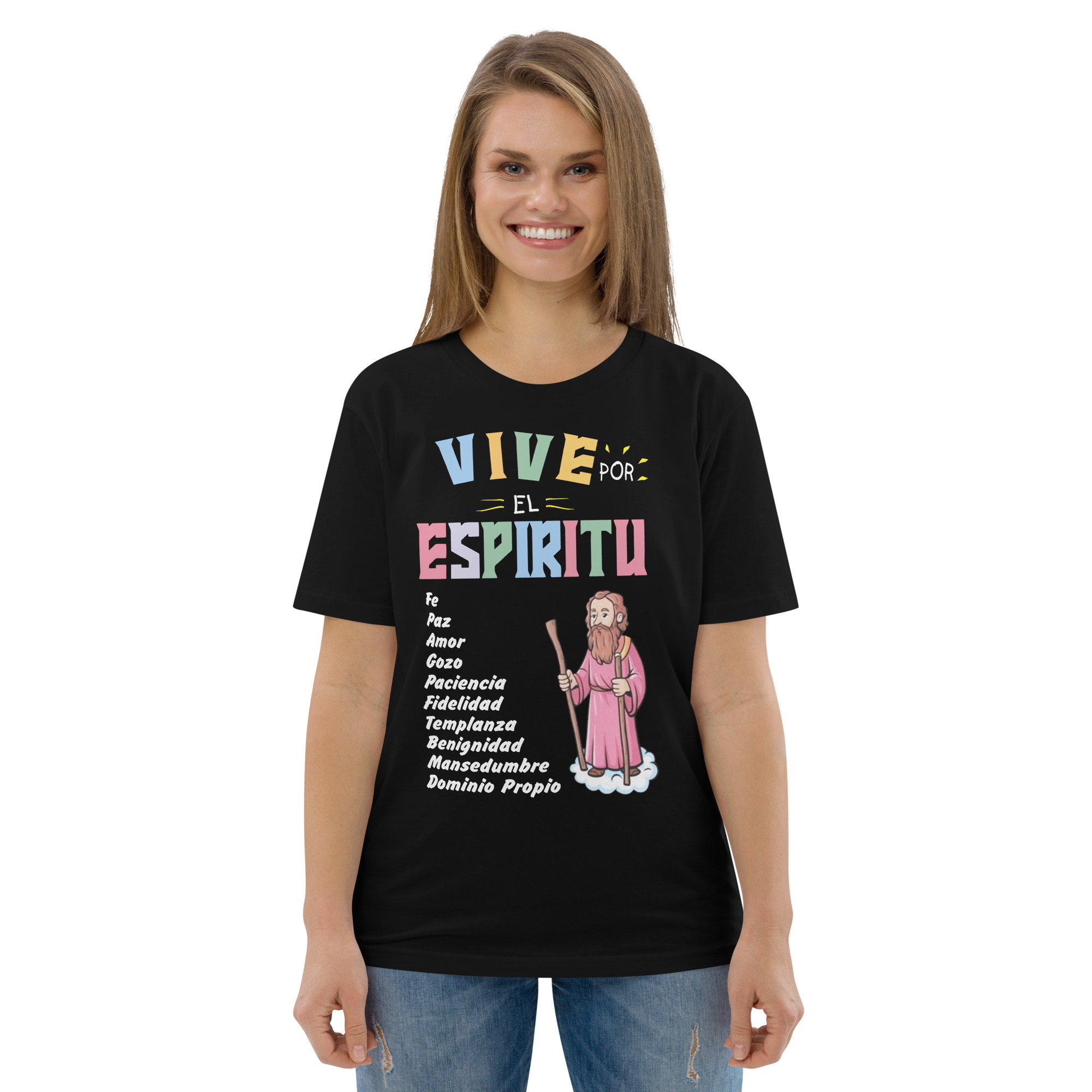 Frutos del Espíritu – Unisex Algodón Orgánico (Oscura)