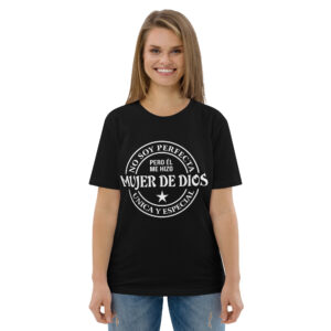 No soy perfecta – Unisex Algodón Orgánico, dark