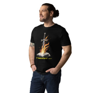 La Espada del Espíritu – Unisex Algodón Orgánico, dark