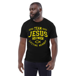 Team Jesus – Unisex Algodón Orgánico, dark