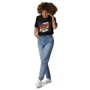 Para Dios 2, – Unisex Algodón Orgánico, dark