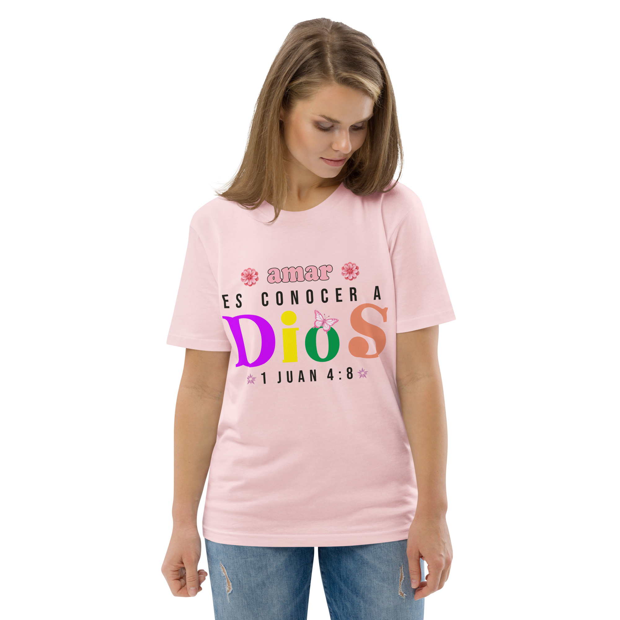 Amar es conocer – Unisex Algodón Orgánico, light - Imagen 2