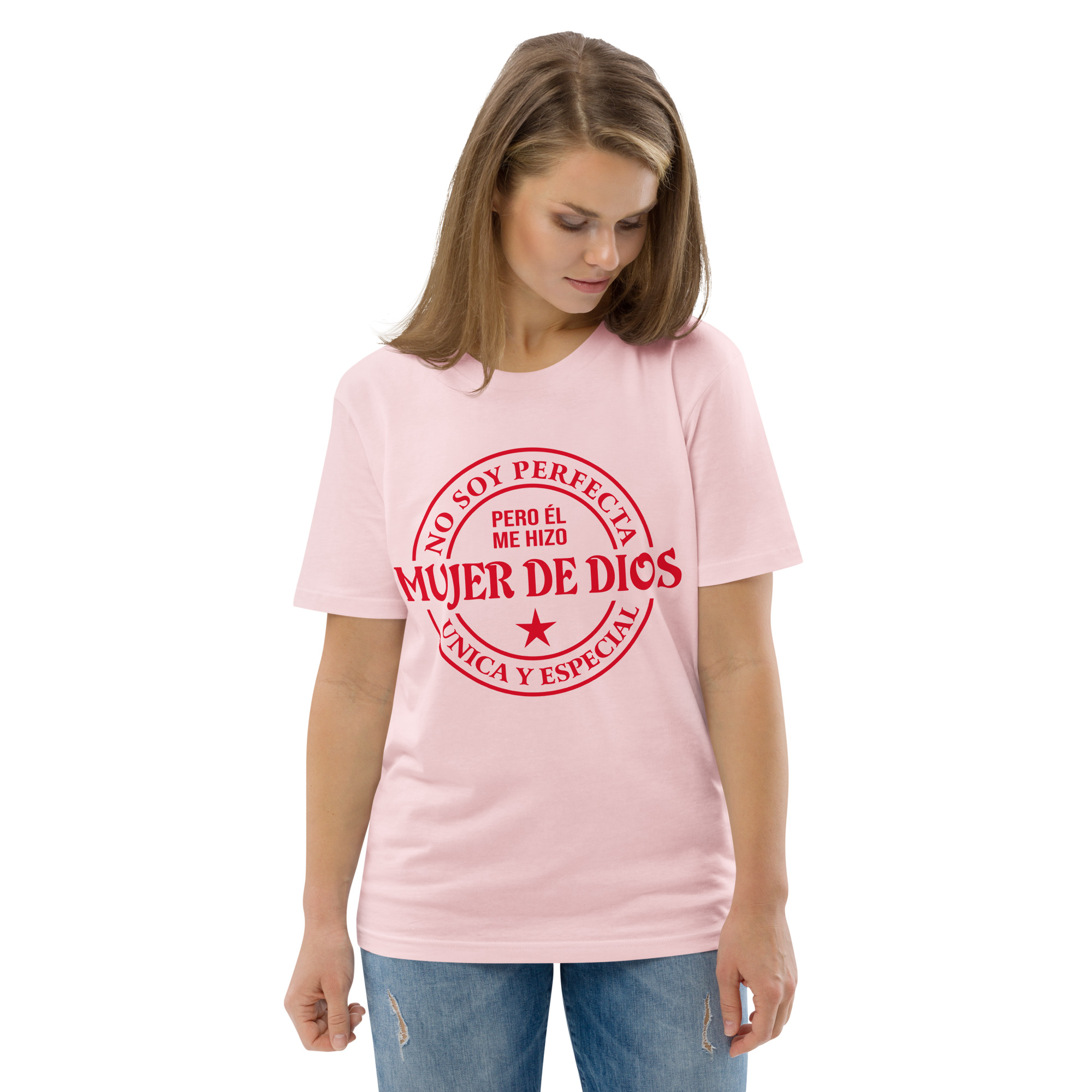 No soy perfecta – Unisex Algodón Orgánico, light - Imagen 2