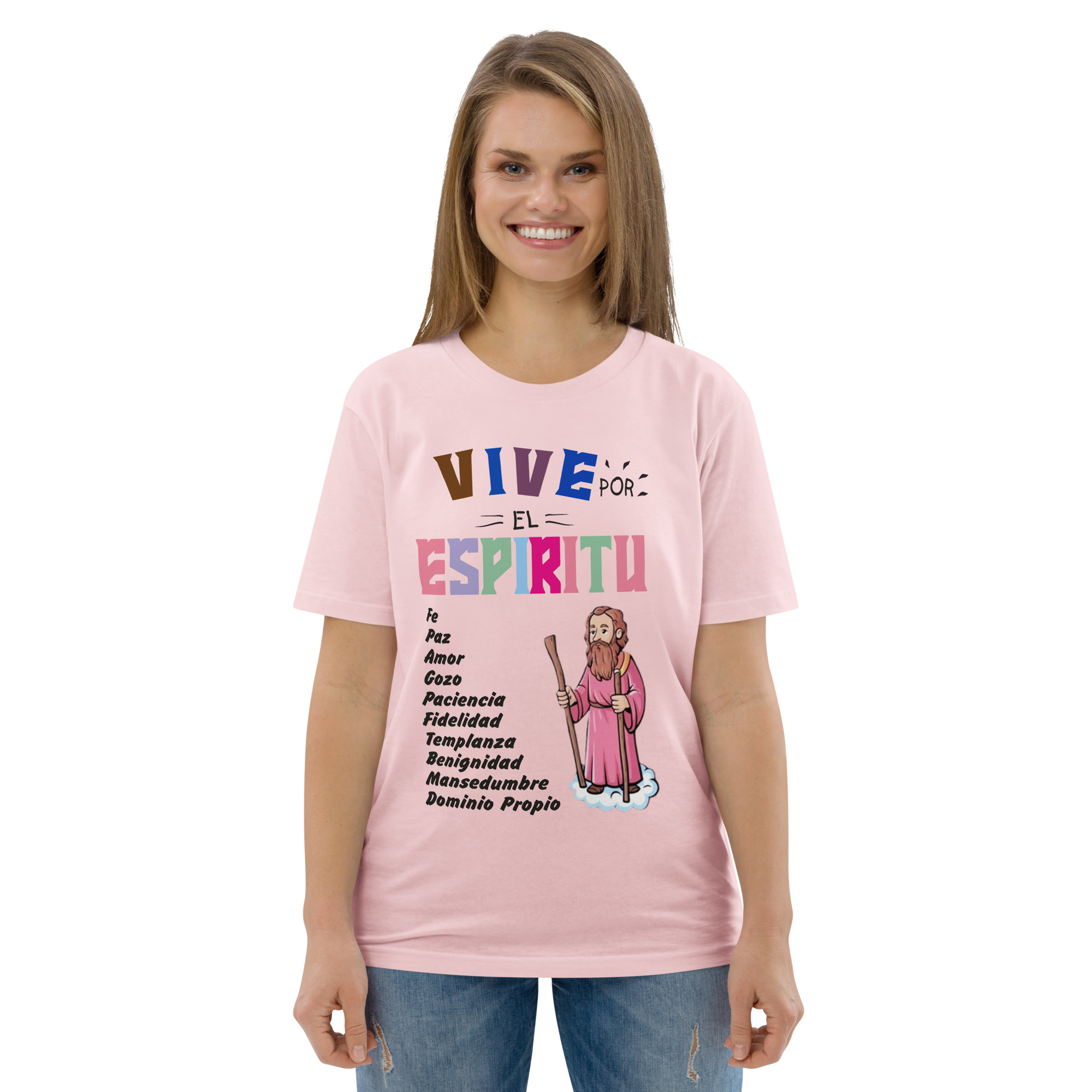 Frutos del Espíritu – Unisex Algodón Orgánico (Claras)