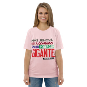 Más Jehová – Unisex Algodón Orgánico, light