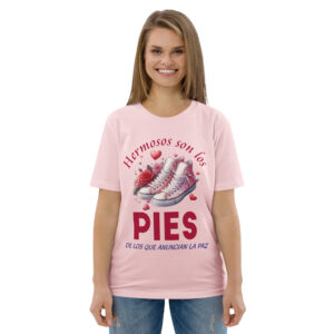 Hermosos son los pies – Unisex Algodón Orgánico, light