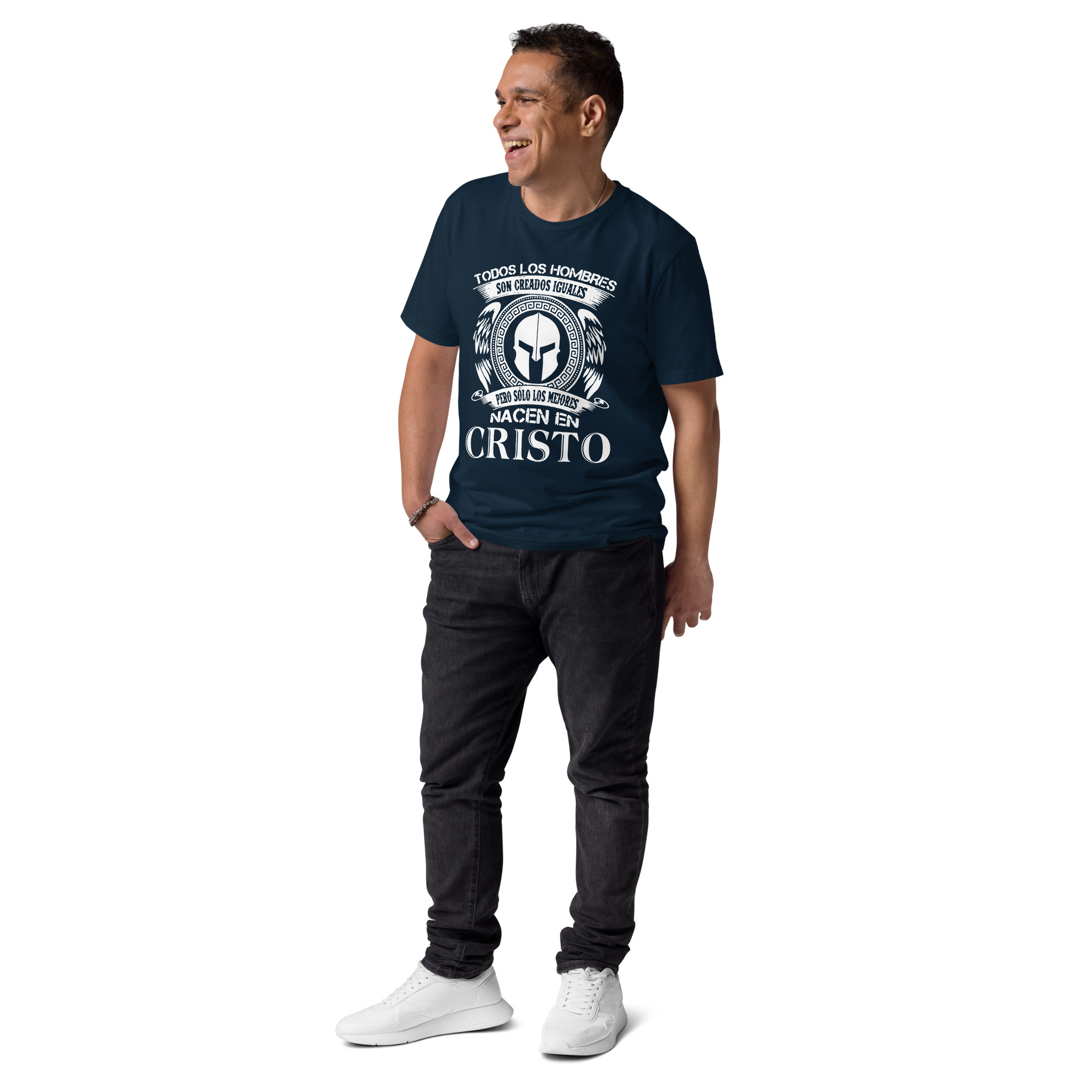 Todos los hombres - Unisex Algodón Orgánico, dark - Imagen 3