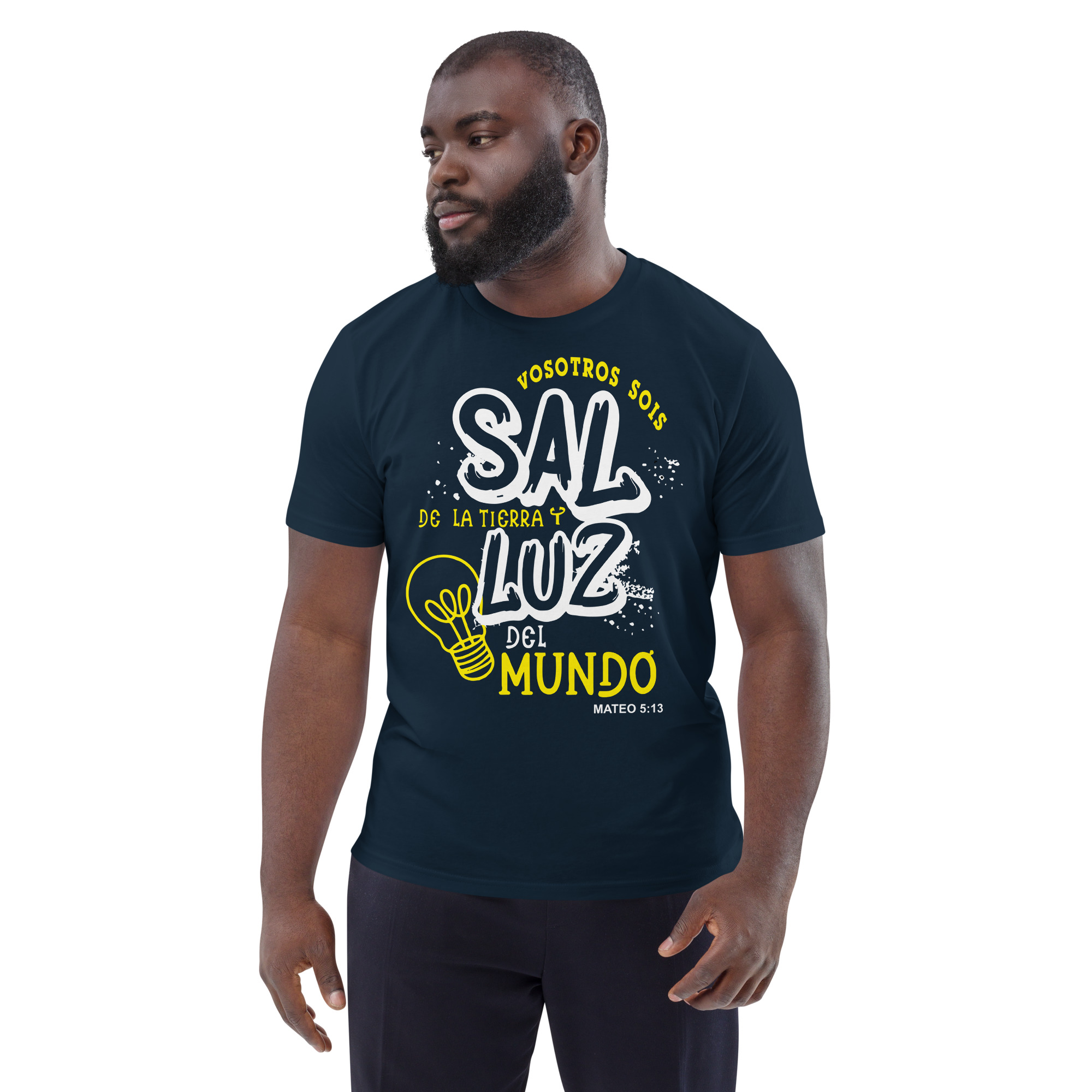 Vosotros sois, Unisex 100% Cotton, dark - Imagen 2
