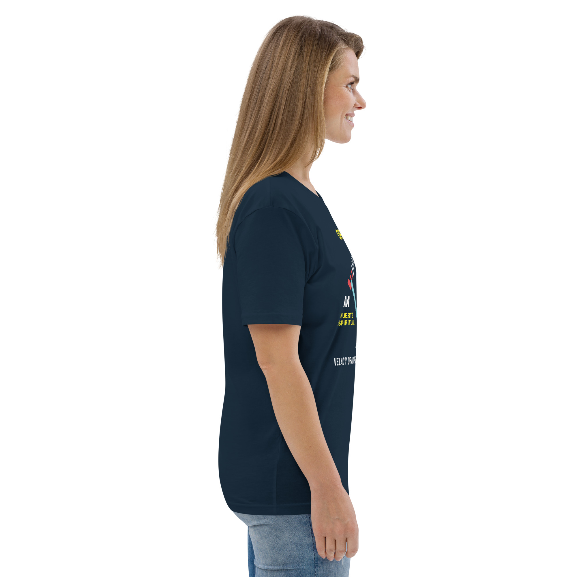 Oración – Unisex Algodón Orgánico, dark - Imagen 20