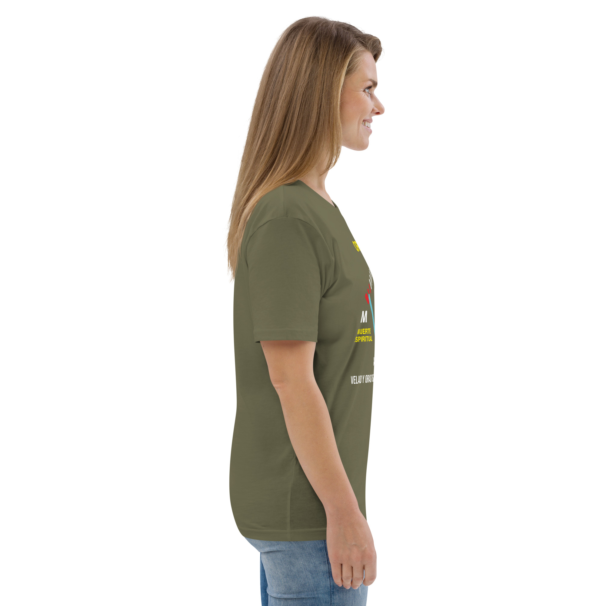 Oración – Unisex Algodón Orgánico, dark - Imagen 27