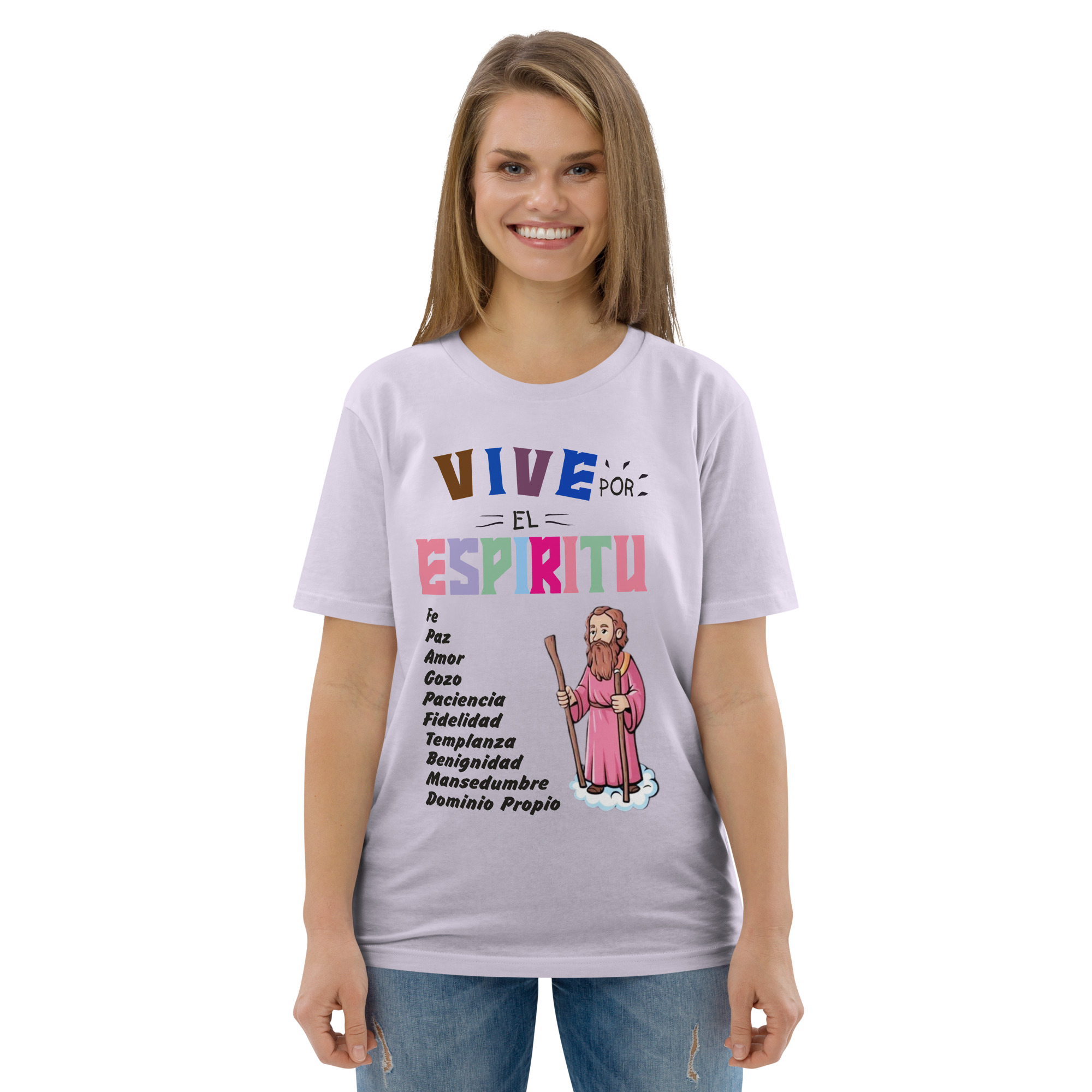 Frutos del Espíritu – Unisex Algodón Orgánico (Claras) - Imagen 4