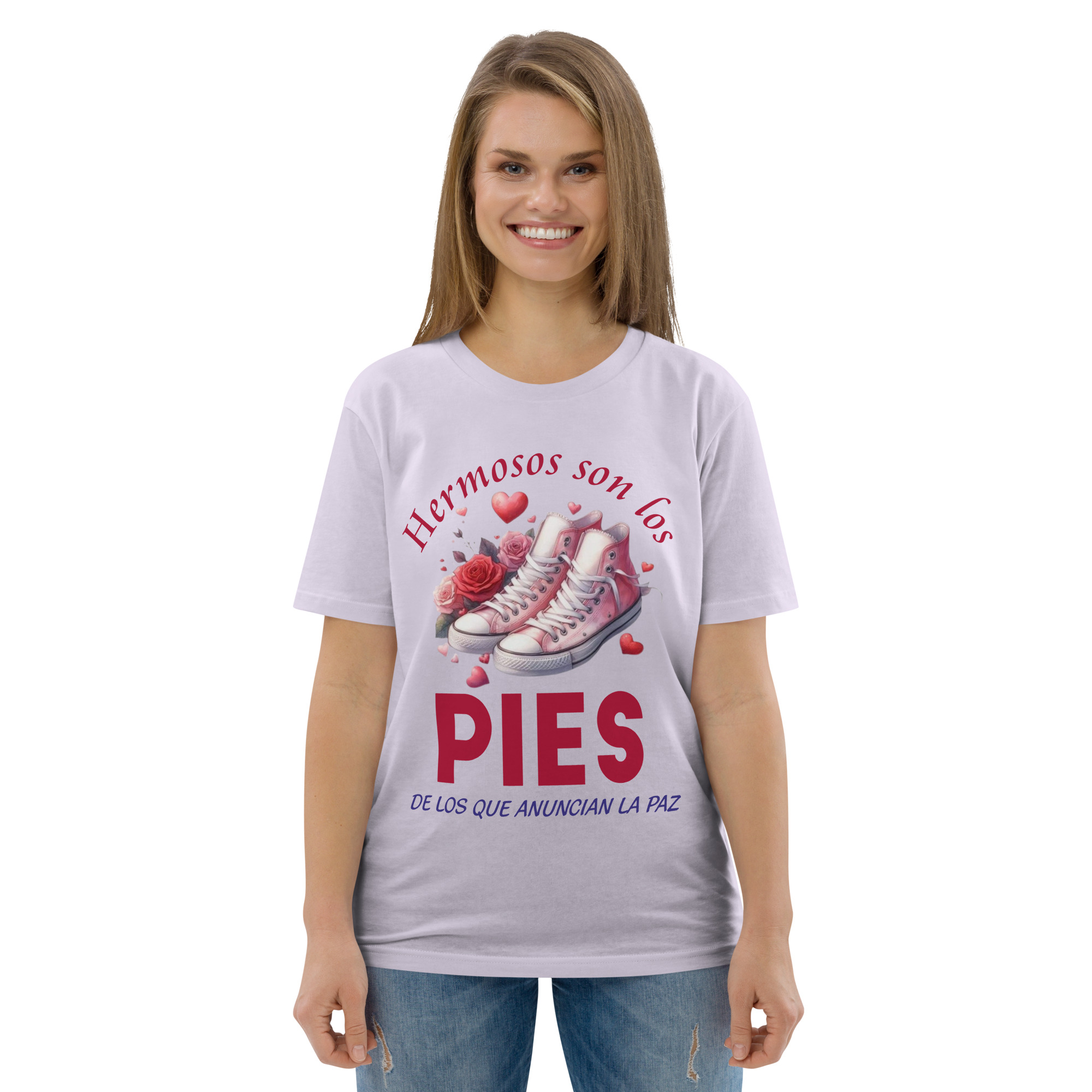 Hermosos son los pies – Unisex Algodón Orgánico, light - Imagen 4