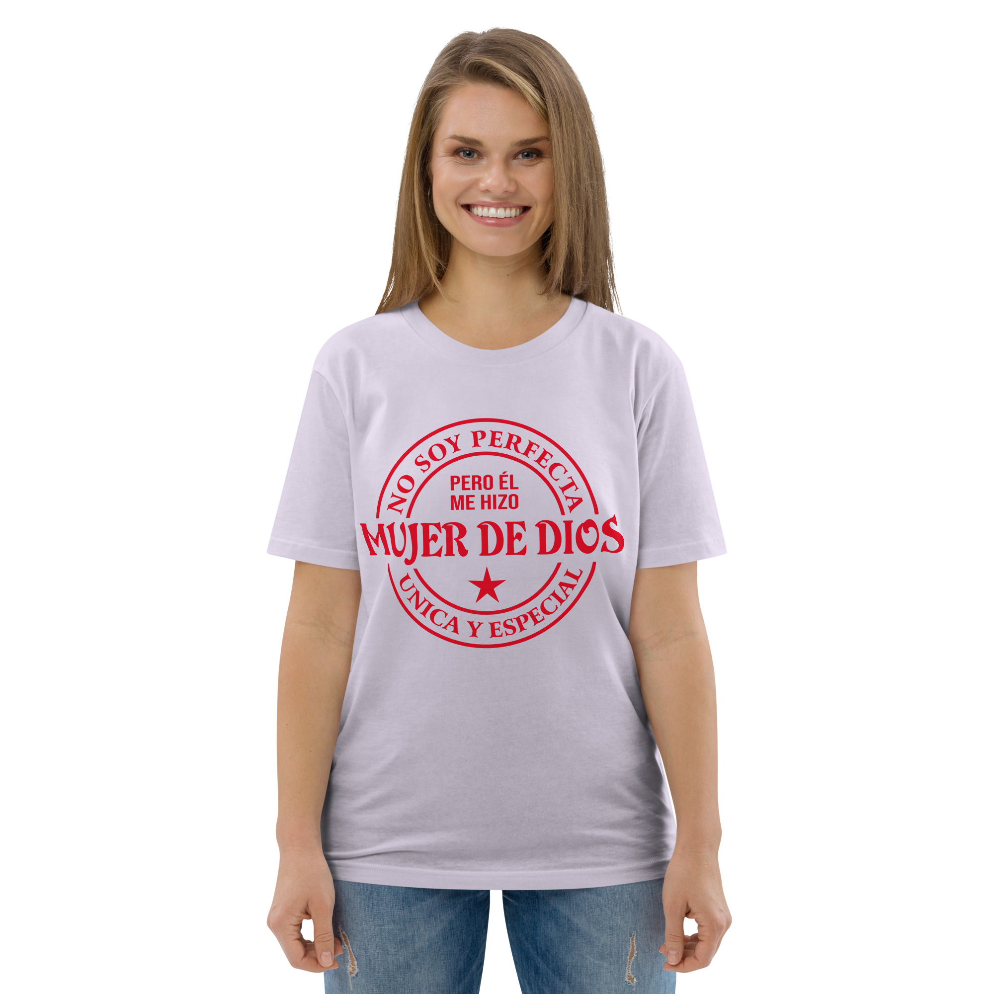 No soy perfecta – Unisex Algodón Orgánico, light - Imagen 4