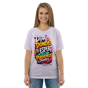 Dime dónde – Unisex Algodón Orgánico, light