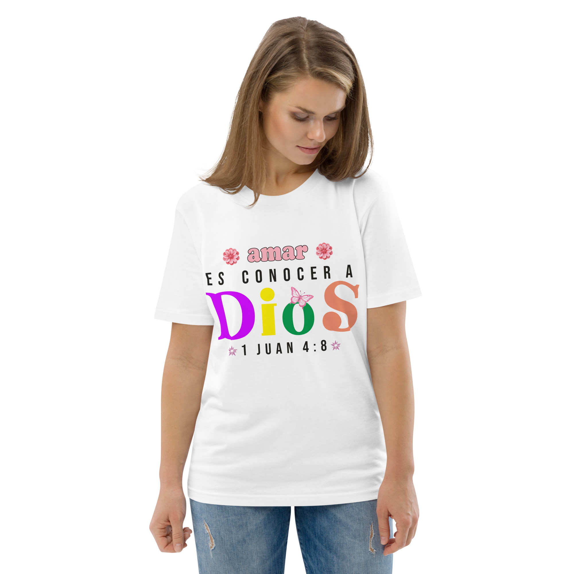 Amar es conocer – Unisex Algodón Orgánico, light - Imagen 8