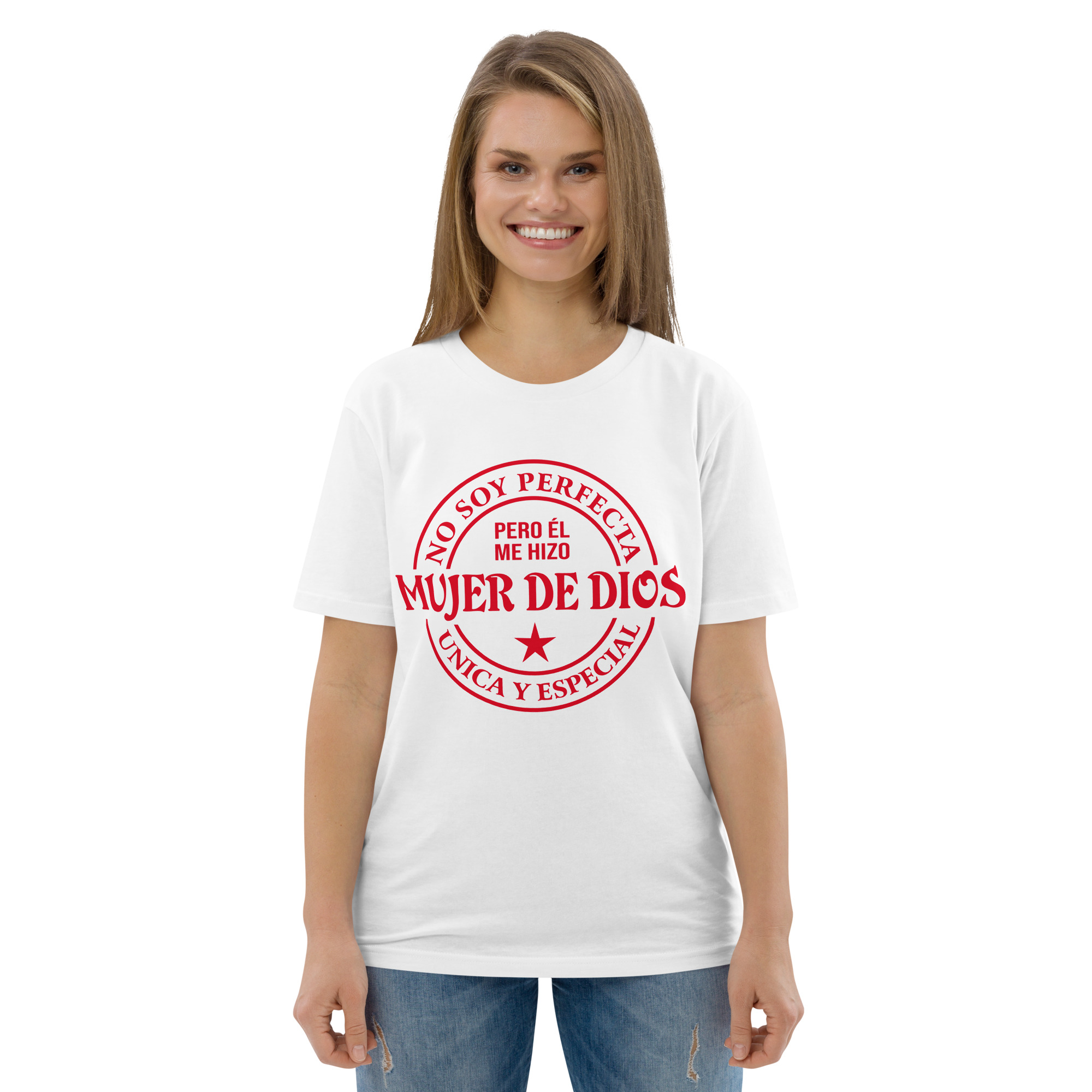 No soy perfecta – Unisex Algodón Orgánico, light - Imagen 7