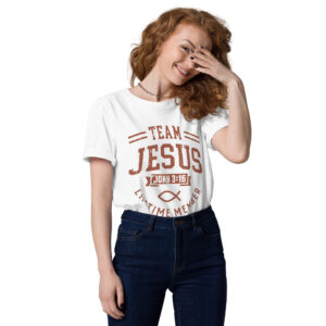 Team Jesus – Unisex Algodón Orgánico, light