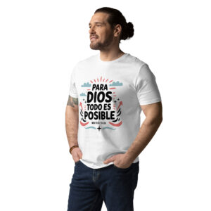 Para Dios 1, – Unisex Algodón Orgánico, light